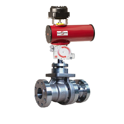 Rotork RCの空気アクチュエーターFlowserve 3200MDのポジシァヨナーが付いているKOSO 300Wの制御弁