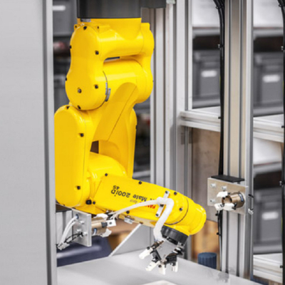 /溶接のためのFanuc LRの仲間200iD/7Lのペイロード7kgの範囲911mmの小型ロボット渡すこと