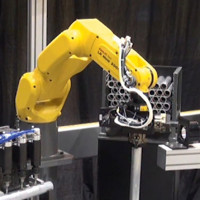 /溶接のためのFanuc LRの仲間200iD/7Lのペイロード7kgの範囲911mmの小型ロボット渡すこと