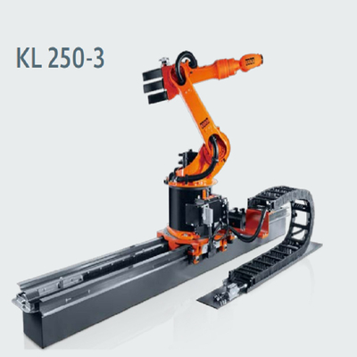 KUKA KR600 R2830 6の軸線の工業用ロボットの溶接/パレットで運搬するロボットKL4000トラック柵