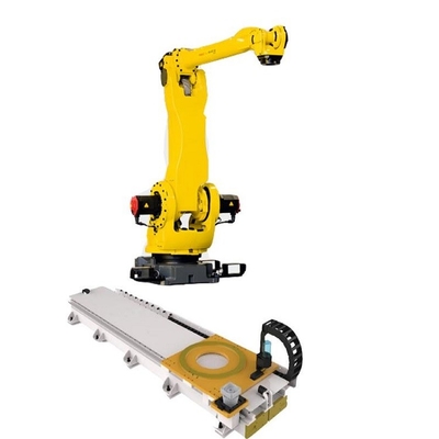 GBSのロボット柵との5つの軸線のFanucのパレットで運搬するロボット産業M-410iB/140H