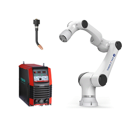 Hansrobot Elfin03のCobotの溶接6の軸線3kgのペイロードのための共同のロボット腕