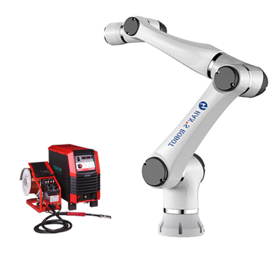 6軸線Elfin10-Lの中国Megmeet Artsen CMの溶接機が付いている共同のロボット腕
