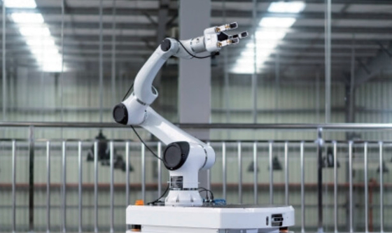 アルミ合金の溶接ロボットのための共同のロボット腕6の軸線6kgのペイロード