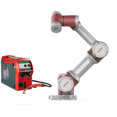 Tig MiGのアーク溶接機械が付いている適用範囲が広いJAKA 6の軸線819mmの範囲7kgのペイロードの溶接ロボットの腕