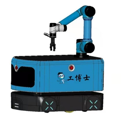 CNGBSの移動ロボット2の車輪AGV車との差動運転Agvのロボット腕6の軸線