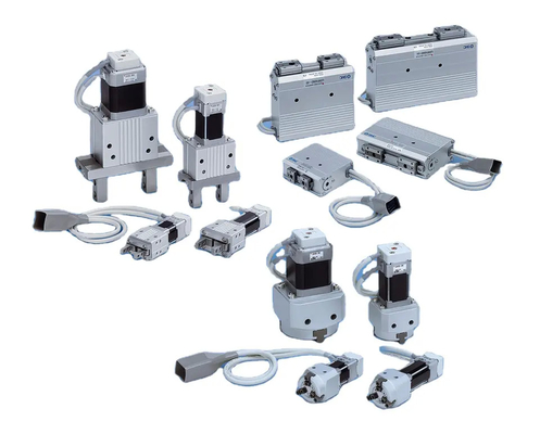 SMCの電気グリッパー2指のタイプLEHFの共同のロボットとのABB GoFa CRB15000 Cobot