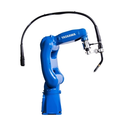 産業6つの軸線のYaskawaのロボット腕のアーク溶接機械およびミグ溶接のトーチ