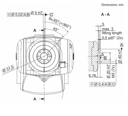 GBS KR10 R1100-2 KUKAの工業用ロボット溶接ロボットの腕のための線形トラック柵
