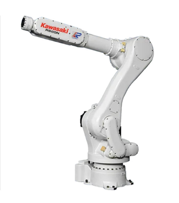 パレットで運搬する供給の削除を扱うためのグリッパーが付いている川崎6の軸線のロボット腕RS080