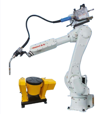 簡単にされている溶接トーチが付いている高速6の軸線の川崎のロボットRS010Nを使用しなさい
