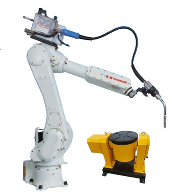 簡単にされている溶接トーチが付いている高速6の軸線の川崎のロボットRS010Nを使用しなさい