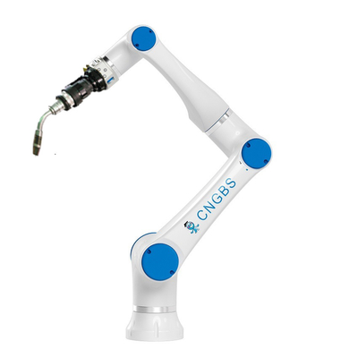 6 Tig MiGのアーク溶接機械が付いている軸線CNGBS 3kgのペイロードのCobotの溶接ロボットの腕
