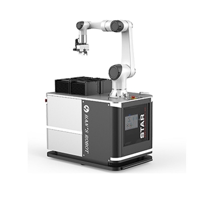 新しいHansrobotのAGVは6台の軸線のロボティック腕の共同のロボットElfin10を武装させる