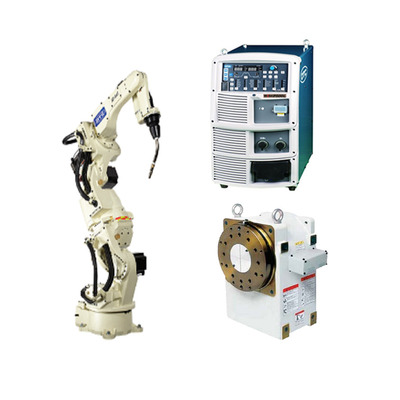 DM350ティグ溶接機械とのOTCのためのロボティック溶接FD-B4S 7つの軸線のロボット腕およびFD-11コントローラーの溶接トーチ