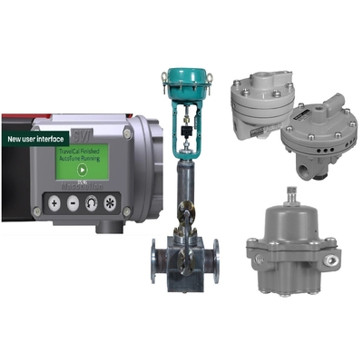 Masoneilan SVI3-21111212弁PositionerFisher 67CFRは空気制御弁のための調整装置BR400のボリューム・ブースターをろ過する