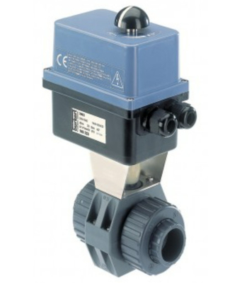 Burkert 8804 制御バルブ ソリューション用 2/2 ウェイ ボール バルブ付き電気ロータリー アクチュエーター