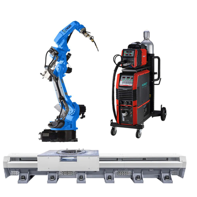 Megmeet CM350の溶接機が付いている陶磁器GBSのアーク溶接のロボットGBS6-C2080 6軸線のロボット ロボット腕