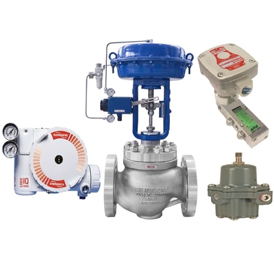 Flowserve 3200MD弁のポジシァヨナーASCOの電磁弁67CFRフィルター調整装置が付いている流れ制御弁