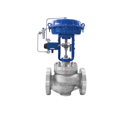 Flowserve 3200MD弁のポジシァヨナーASCOの電磁弁67CFRフィルター調整装置が付いている流れ制御弁