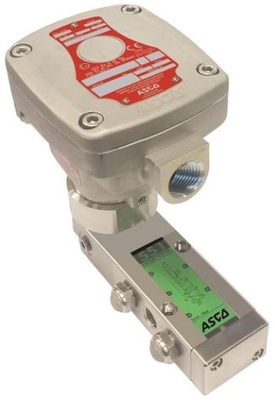 流れ制御弁およびASCO 551の電磁弁67CFRフィルター調整装置が付いているFlowserve 3200MD弁のポジシァヨナー