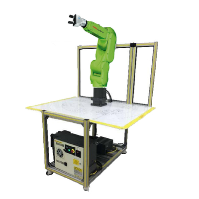 FanucのCr4iA 6の軸線のOnrobot 2指のグリッパーおよび物品取扱いのプラットホームが付いている中国のロボット腕
