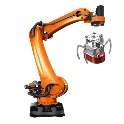 KUKA KR 180 R3200 PA パレット化ロボットとして工場用GNGBSロボットグリッパー付き180kg
