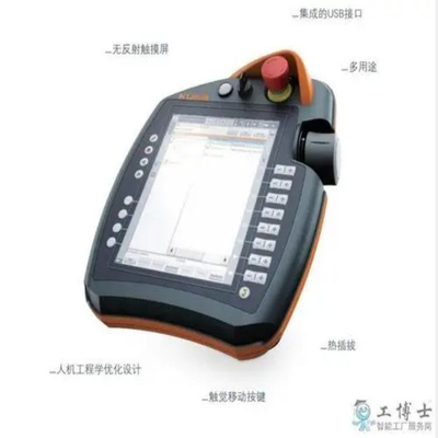 KUKA Teach Pendant 00-168-334 スマートパッドとしてKRC4 制御キャビネット KUKA 6 軸ロボットアーム
