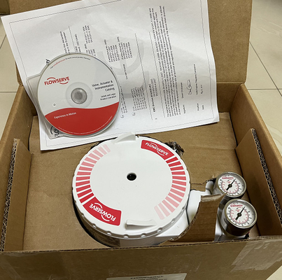 中国とマソネイラン 制御バルブ フローサーブ3200MDデジタルハート位置付け器とフィッシャー 67CFRフィルター調節器