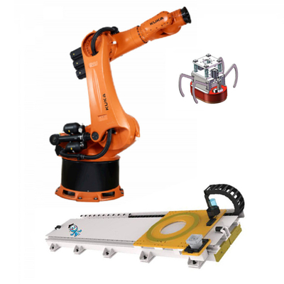 KUKA KR 360 R2830 ロボットアームペイロード 360kg CNGBS組立ライン付き エンジン組立としてピックアンドプレイスマシン