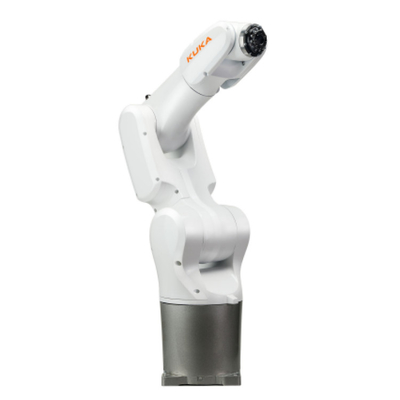 KUKA コボット KR 4 R600 ピック・アンド・プレイス・マシンとしてオンロボットのグリッパーを操作する