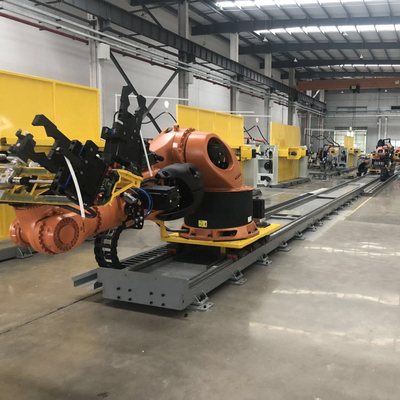 2500KGのペイロードと3200MMのリーチを持つロボットレール ABBロボットと他のロボットとガイドレール