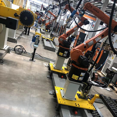 2500KGのペイロードと3200MMのリーチを持つロボットレール ABBロボットと他のロボットとガイドレール