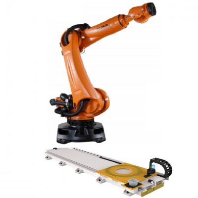 KUKA KR 210 R2700 エンジン組み立てのためのCNGBS線形ガイド付きの産業用ロボットをピックアンドプレースする