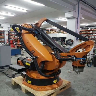パレット化ロボットアーム 5 軸 Kuka KR 180 PA CNGBS ロボットガイドレール