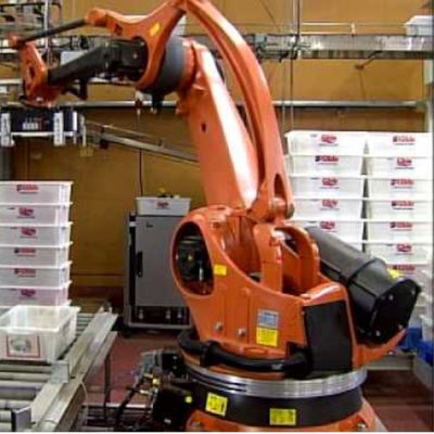 パレット化ロボットアーム 5 軸 Kuka KR 180 PA CNGBS ロボットガイドレール