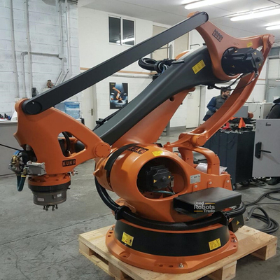パレット化ロボットアーム 5 軸 Kuka KR 180 PA CNGBS ロボットガイドレール
