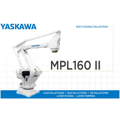 工業ロボット ヤスカワ MPL160II ロボット腕 160KGのパレット化用重荷