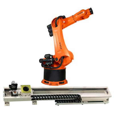 クカ6軸ハンドリングロボットアーム KR 240 R3330 CNGBSロボットガイドレール付き ハンドリングロボット
