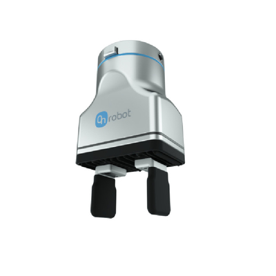 材料処理用 UR 5E コラボレーティブロボット付きの2指のロボットグリッパー