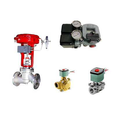 中国の有名な気圧制御バルブとMasoneilan SVI2-21123121ポジショナーとASCO電磁弁