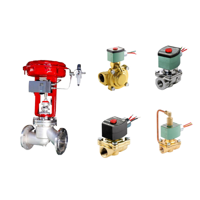 中国の有名な気圧制御バルブとMasoneilan SVI2-21123121ポジショナーとASCO電磁弁