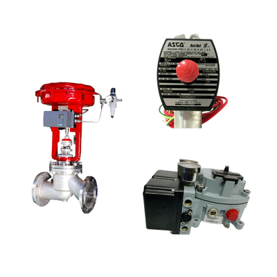 中国の有名な気圧制御バルブとMasoneilan SVI2-21123121ポジショナーとASCO電磁弁