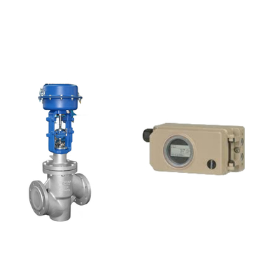 サムソン電子気圧 3730-3 ポジショナーとフィッシャー 67CFRフィルター調節器
