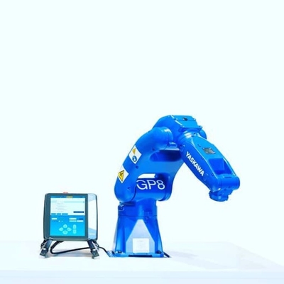 6 軸 ピック・アンド・プレイス ロボット・アーム ヤスカワ GP8 材料処理ロボットのCNGBSロボットグリッパー
