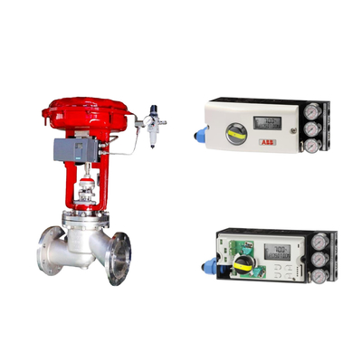 ABB TZIDC-200 ポジショナーとロートルク制限スイッチ