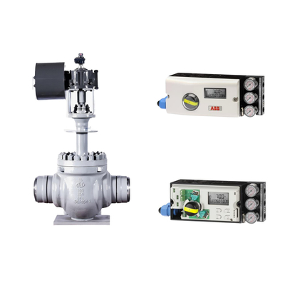 ABB TZIDC-200 ポジショナーとロートルク制限スイッチ