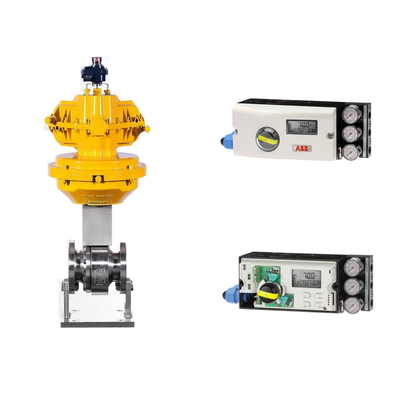 ABB TZIDC-200 ポジショナーとEMERSON ASCO210 2 方向電磁弁の空気制御バルブ