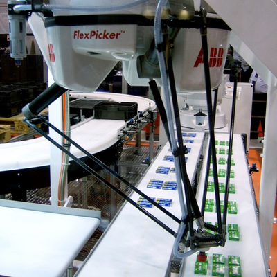 ABB 4軸ロボットアーム IRB 360-1 CNGBSガイドレール付き,OEM処理のための組み立て機械