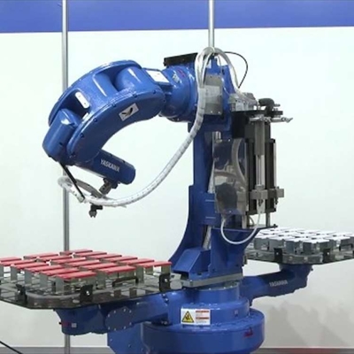 自動車塗装 ロボットアーム 6軸 ヤスカワ MPX1150 CNGBS ロボットグリッパー付き ロボット壁塗装